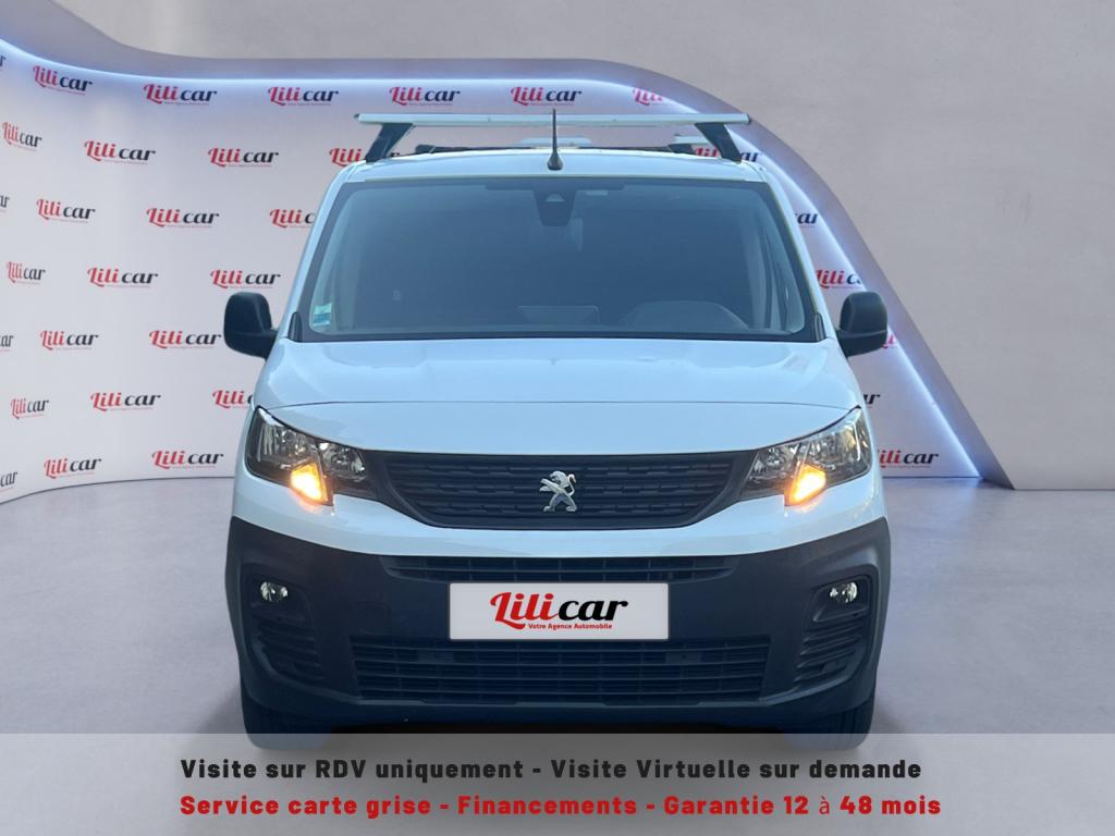 Peugeot Partner - Long 950Kg 1.5 BlueHDi S&S - 100 III FOURGON ASPHALTE TVA RÉCUPÉRABLE